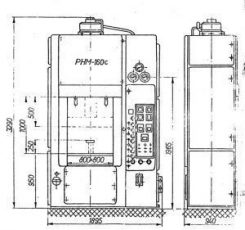 Продам пресс гидравлический 160 тс PHM 160C